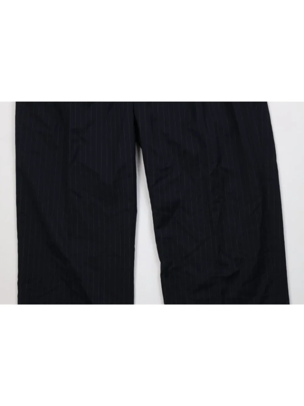 Brooks Brothers Mens 48L 2 Piece 1818 Madison Estrato Wool Striped Suit 43x30